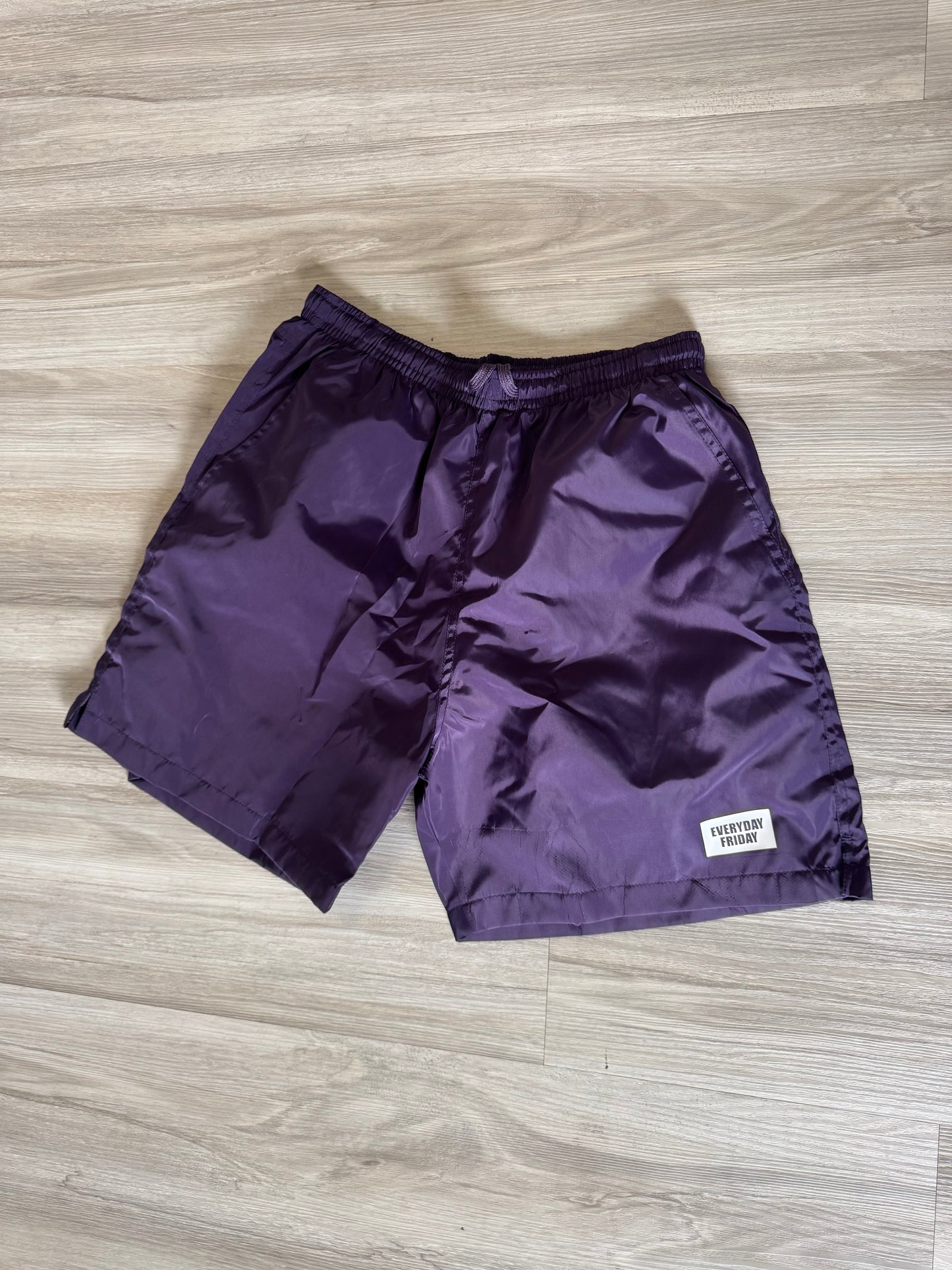Deep Purple Reflective Shorts
