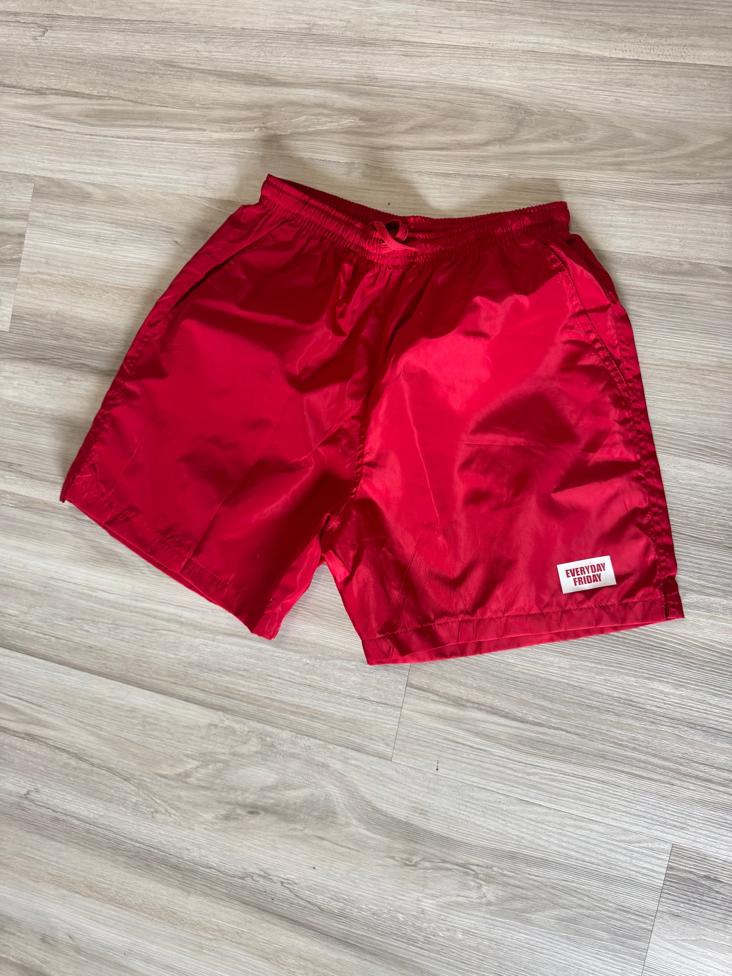 Red Heatwave Reflective Shorts