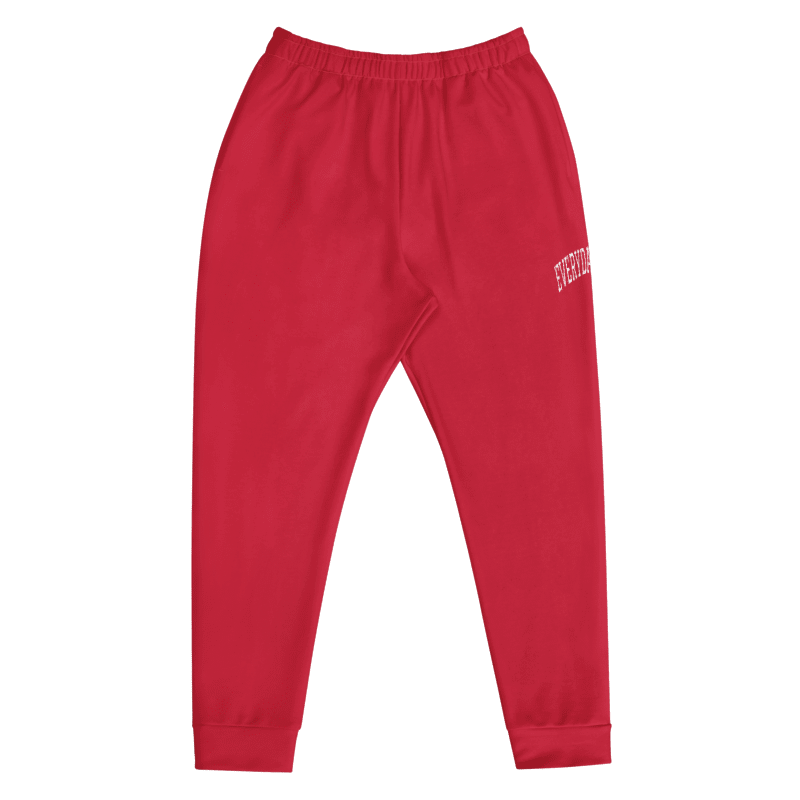 Everyday Friday University | Joggers | Cherry Red
