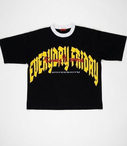 Everyday Friday University | 24/7 Red/Yellow Graphic Tee