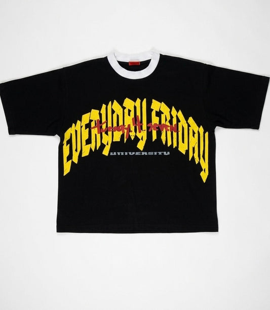 Everyday Friday University | 24/7 Red/Yellow Graphic Tee