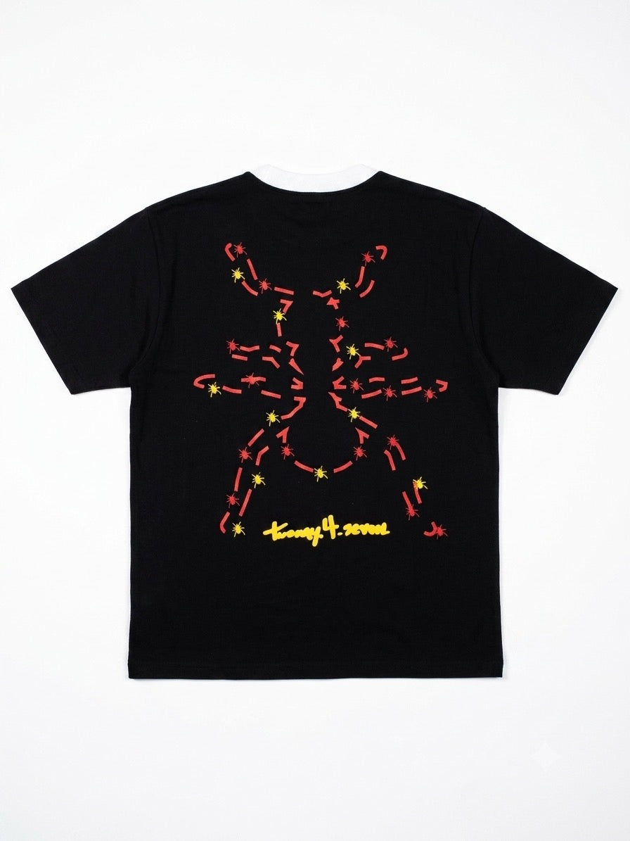 Everyday Friday University | 24/7 Red/Yellow Graphic Tee