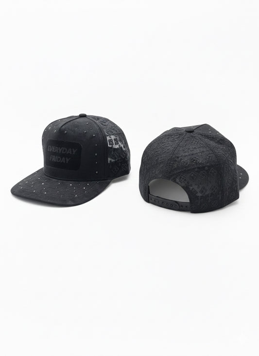 Black Suede Hat