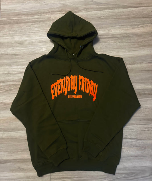 Still Warrior Olive Hoodie