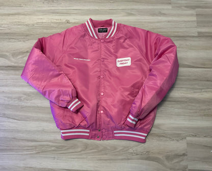 Pink Freshman’s Varsity Jacket