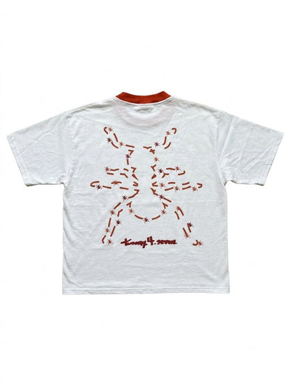 Everyday Friday University | 24/7 Orange/White Graphic Tee