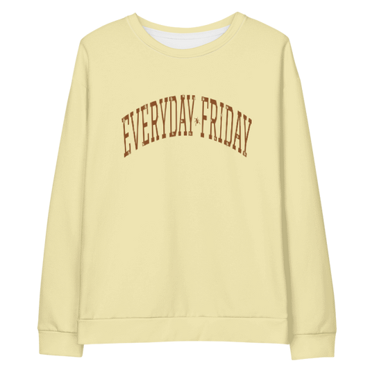 Everyday Friday University | Crewneck | Cream