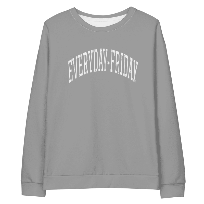 Everyday Friday University | Crewneck | Gray