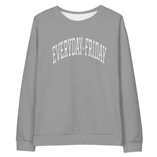 Everyday Friday University | Crewneck | Gray