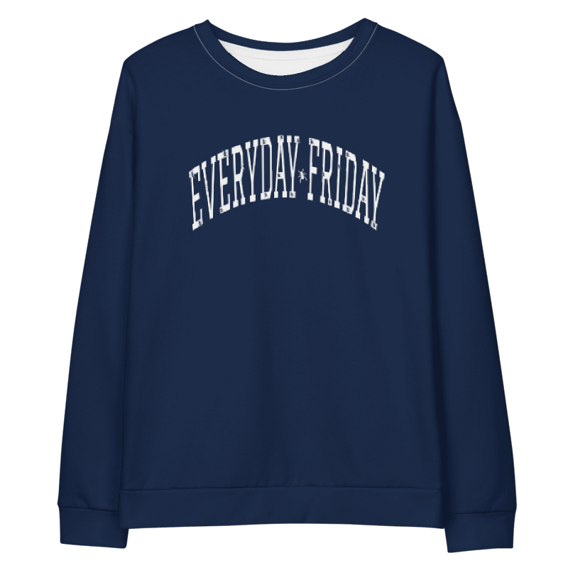 Everyday Friday University | Crewneck | Navy