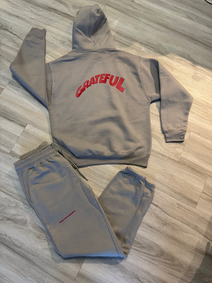 Gray Flame Hoodie